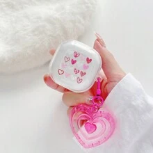 Galaxy Bluetooth Earphone Case Cover, Protective Shock-Proof Anti-Scratch Case Shell, 3pcs Love Design