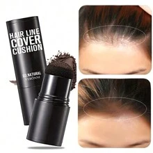 VERONNI 发际线轮廓粉棒,发际线阴影粉头发蓬松粉轮廓发际线填充前额发际线,临时发际线粉棒适用于稀疏头发 - 彩色 - 查看 6