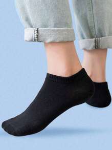 10 pares de calcetines de tobillo de unicolor, transpirables, cómodos para primavera/verano, aptos para todas las estaciones, para mujeres y hombres