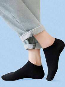 10 pares de calcetines de tobillo de unicolor, transpirables, cómodos para primavera/verano, aptos para todas las estaciones, para mujeres y hombres