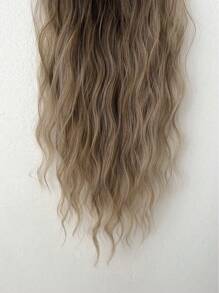 Clip In Hair Extensions 22 Inch 7 PCS Set Lange Water Wave Hair Extension Synthetische Haarstukken Voor Vrouwen Meisjes Dagelijks Gebruik Kerstpruik