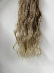 Clip In Hair Extensions 22 Inch 7 PCS Set Lange Water Wave Hair Extension Synthetische Haarstukken Voor Vrouwen Meisjes Dagelijks Gebruik Kerstpruik