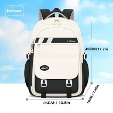 6-12-16 Years Old Girls' New Backpack, Cute & Lightweight Double Shoulder Bag For Elementary School Students Grade 1-6-9, Large Capacity, Multi-Color - Grades 1-6 - View 13