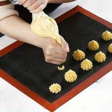 30X40cm Silicone Grill Mat Baking Tray Breathable Cookie Bread Mat Oven Microwave High Temperature Baking Kitchen Tools