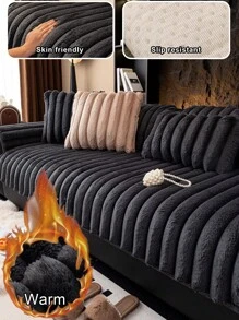 1 pezzo Cuscino per divano in tessuto vellutato di colore solido e minimalista, lavabile e antiscivolo, adatto per ufficio, camera da letto, soggiorno e altre occasioni, tutto l'anno