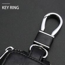 1 件复古风格多功能钥匙保护盒 - 大容量、拉链开合、男士便携式钥匙收纳盒 - 教师节、情人节、生日、圣诞节和任何特殊场合的完美礼物 - 均碼 - 查看 10