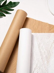 10米/卷粉色包装纸蜂窝缓冲卷穿孔包装缓冲包装卷移动绿色包装纸 - 彩色 - 查看 11