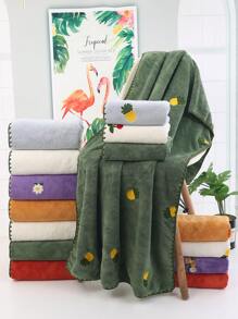 Towel And Bath Towel Set, Large And Small Sizes Bathroom Face And Body Towels For Adults And Green, Purple, Red, Orange, Pink, White And Brown Microfiber Towels For Girls And Soft And Absorbent Mother's Day Gift For My Mother Home Bathroom Decor Fall Decor Back To School For Beauty Salon Home Bathroom