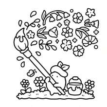 Into Gardens: Bold & Easy Coco Coloring Book Featuring Plants, Flowers, And Cute Animals For Adults And Teens,Mother's Day,Mom's Gift,Back To School,School Supplies