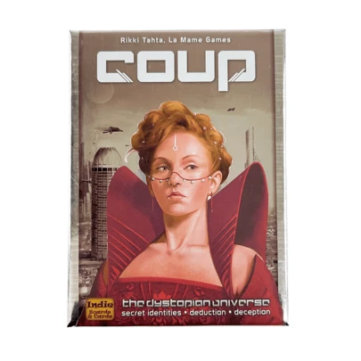 Boards And Cards | Coup | Card Game | Ages 14+ | 2-6 Players | 15 Minute Playing Time