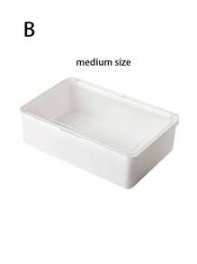 1 个带盖抽屉整理盒，隔层小物品收纳盒，多功能桌面办公用品整理器 - 彩色 - 查看 9