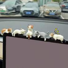 1pc Cute Miniature Cat Decoration Ornament Gifts Birthday Graduation