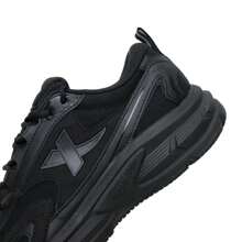 XTEP Lightweight Men's Casual Running Shoes With Shock Absorption, Fashion Low-Top Sneakers, Black 876319110022