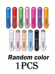 5-1 件便携式迷你香水雾化器瓶、5ml 可再填充香水空瓶、旅行香水补充瓶、迷你喷雾瓶、口袋香水瓶、浴室旅行香水收纳盒、香水泵盒、雾化器、香水、便携式旅行空香水容器，适用于婚礼、纪念品、客厅、家庭、卧室、浴室、家居装饰、旅行用品、婚礼、派对、生日、男士礼物、爸爸、妈妈、朋友、新年、配饰、趣味礼物 - 彩色 - 查看 13