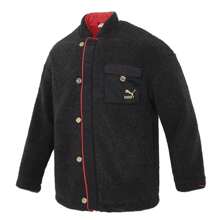 男女通用 PUMA BZ ZAOZHI 夏尔巴夹克 抓绒夹克 621823-01