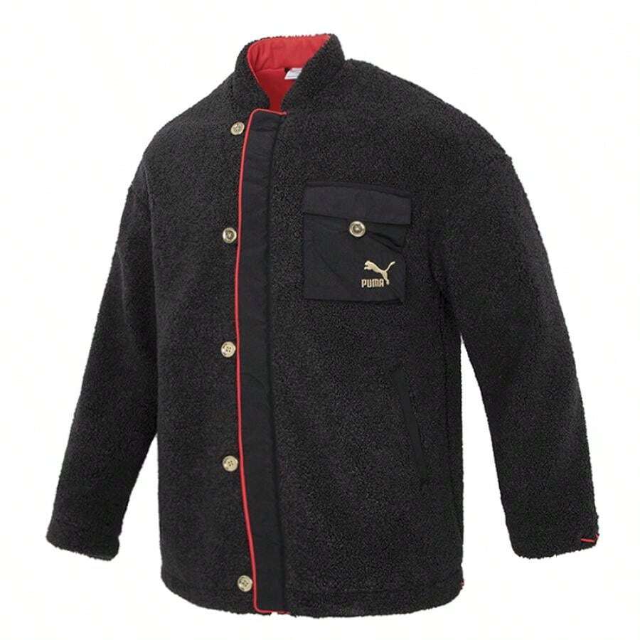 男女通用 PUMA BZ ZAOZHI 夏尔巴夹克 抓绒夹克 621823-01