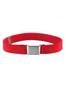 1pc Kids Magnetic Buckle Elastic Waist Belt,Simple & Fashionable Clothing Decor For Wedding, Party, Performance, Suitable For Boys And Girls, Daily Wear, Holiday & Birthday Gift