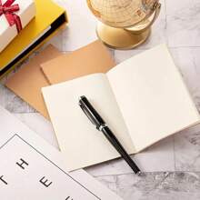 5pcs/Set Mini Kraft Paper Notebooks, Suitable For School, Office, Writing, Travel Diary