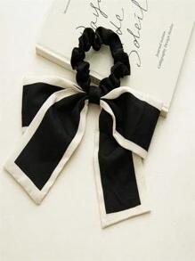 1/2 piezas Scrunchies de satén estilo coreano para mujer, sujetadores de moño, accesorios para coleta, decoración retro elegante y fresca para el cabello para uso diario