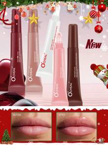 1pc 保湿唇彩油，丰唇彩，保湿唇油彩，透明保湿润唇膏，使双唇更饱满滋润 - 彩色 - 查看 8