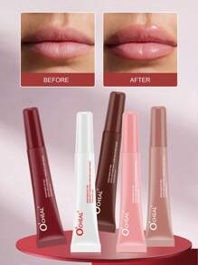 1pc 保湿唇彩油，丰唇彩，保湿唇油彩，透明保湿润唇膏，使双唇更饱满滋润 - 彩色 - 查看 2