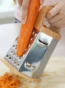 1 pieza Rallador de acero inoxidable multifuncional