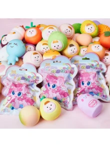 1 pezzo/Set Scatola cieca squishy, sacchetto cieco, giocattolo antistress, morbido gatto zampa spremere pane profumato lento aumento squishies scatola cieca - Multicolore - Visualizzare 8