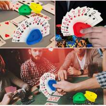 Soporte para juegos de cartas - Bandeja para cartas para manos pequeñas, soporte para cartas sin manos para juegos de cartas, fiestas de póquer, noches familiares de juegos de cartas, visita la Tienda Yuanhe,Cartas de Juego,Juegos de Mesa,Juegos de Cartas,Juegos con Soporte para Cartas,Manos Pequeñas,Alfombrilla para Juegos de Cartas