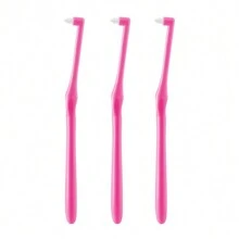 Push-Pull Orthodontic Care Imported Steel Wire Interdental Brush, Dental Retainer Soft Bristle Teeth Fissure Cleaner