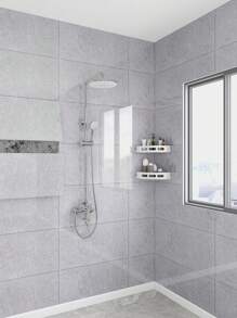 10 Stück 1,8 m² 3D weiße Marmor-Muster Keramik Fliesenaufkleber, wasserfest und feuchtigkeitsgeschützt, ideal für Küche und Badezimmer, Aluminium-Kunststoff-Wandaufkleber, Renovierungsaufkleber Abziehbare Wandpaneele, Tapete, Tapeten, Frühlingsdeko Artikel um Ihr Zuhause aufzufrischen, Rama Dekoration Aufkleber - Verschiedenfarbig - Übersicht 18