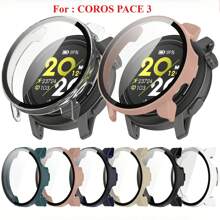 PC Case+Tempered Glass For COROS PACE 3 Full Cover Screen Protector Smartwatch Bumper With Cleaning - Multicolor - View 1