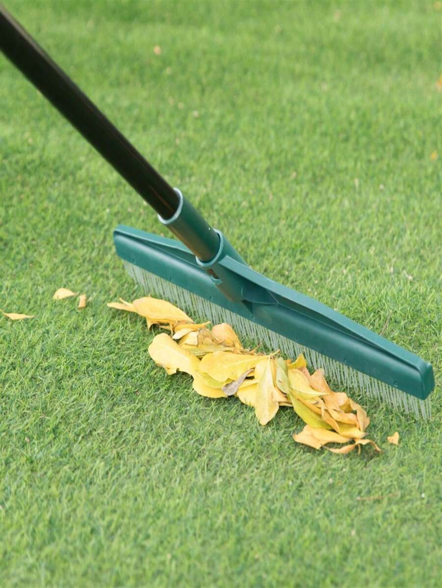 Gardenised QI003972 63 X 18 X 2 In. Artificial Turf Garden Carpet Rake ...