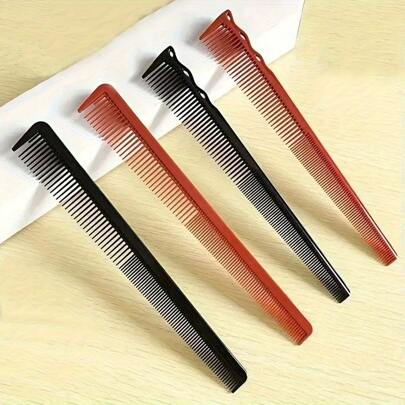 专业美发师梳子套装 - ABS 塑料细齿剪发梳，适用于普通头发 - 理发师美发工具，带精密齿，适用于鬓角和发际线 - 沙龙品质发刷套装、发刷、梳子、美发工具、美发产品及配件，适用于理发沙龙美容旅行必需品、返校、旅行度假必需品、女士发饰、刷子、发刷、边刷、刷发、发梳、梳发、顺发刷、球刷、迷你发刷、发刷套装、木梳、发刷、刷子、梳子、光滑后刷、发刷、边刷、刷发、发梳、发刷套装、梳发、迷你发刷、顺发刷、发刷、头发、配件、美发产品、美发工具、美发用品、护发、卷发刷、理发、理发配件、美发设备、旅行必需品、旅行必需品、发型、美发