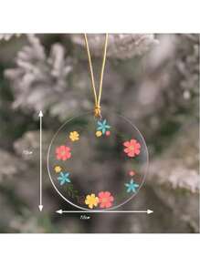 1 pieza Artículo de decoración con forma de perro de acrílico personalizado - Adorno navideño personalizado de mascota, sin necesidad de electricidad, recuerdo fotográfico de mascota, adecuado para vacaciones, Halloween, cumpleaños y regalos para el hogar