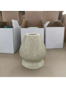 1 件陶瓷抹茶搅拌器支架，抹茶配件套装，包括抹茶搅拌器、传统勺子、抹茶碗、陶瓷搅拌器支架、手工抹茶仪式套件、陶瓷茶筅支架、抹茶工具收纳、抹茶套装 - 彩色 - 查看 22