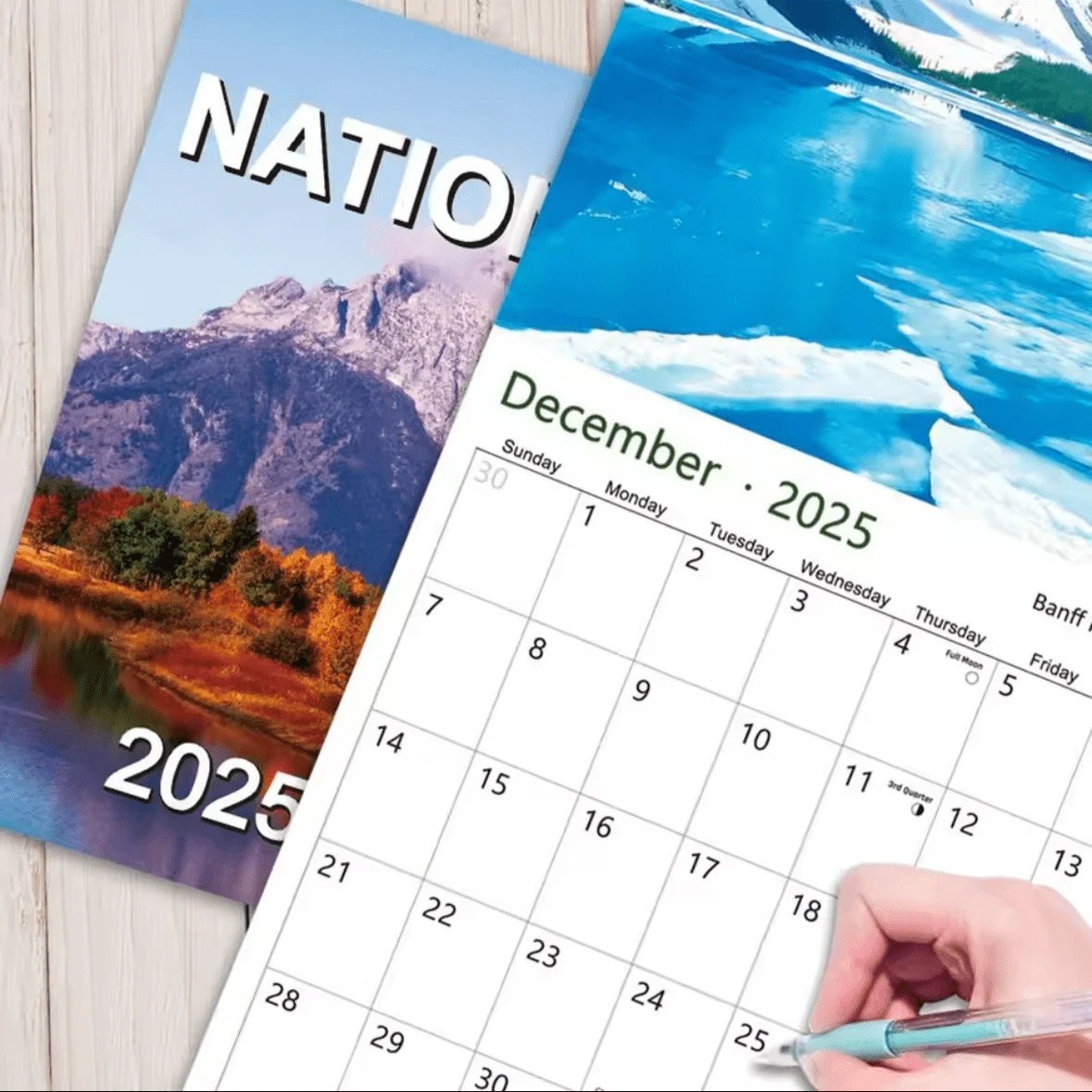 With Beautiful Scenic Photos 2025 National Parks Calendar National