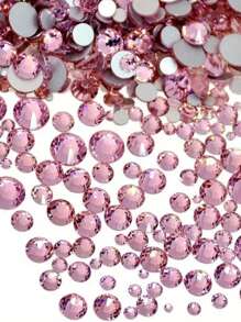 1440 viên đá đính móng hình chữ nhật, nhiều kích cỡ, đá đính móng nghệ thuật, đá pha lê AB nhiều màu sắc, 1440 viên đá trắng trong suốt, dùng để tự làm móng nghệ thuật, phụ kiện làm móng, trang trí móng, đá quý trang trí móng. - Nhiều màu - Xem 5