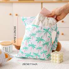 1pc Waterproof Handheld Storage Bag, Swimming Bag For Separating Wet And Dry, Sandproof And Dustproof Beach Storage Pouch Christmas, Halloween, Thanksgiving Day Gift