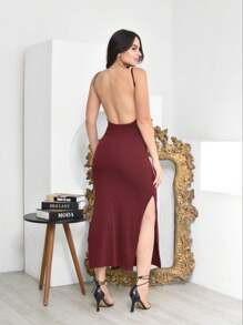 Vestido Feminino Frente Unica Canelado De Alcinha Ribana