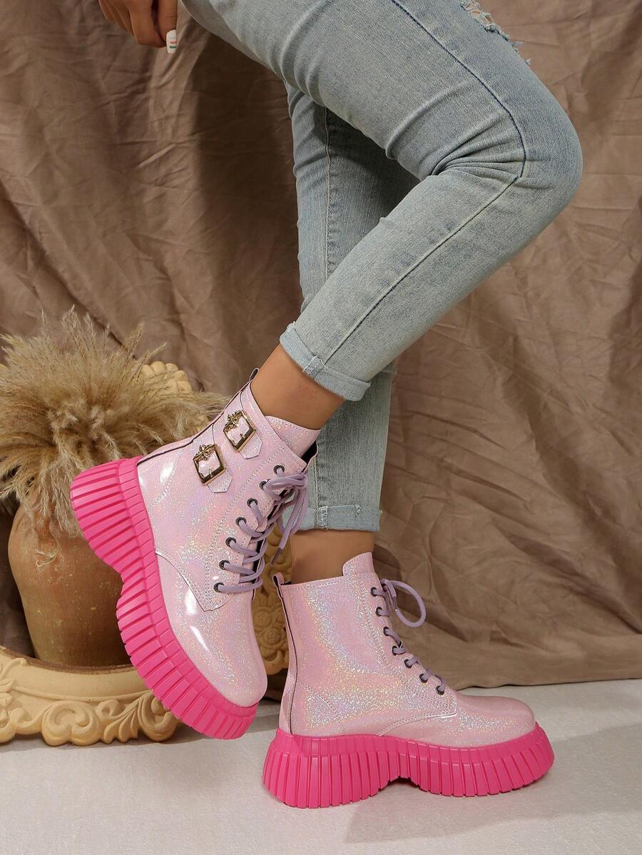 Botas DOGO Future Media Caña Para Mujer Estilo Clásico