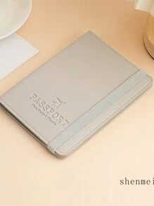 1 件皮革护照夹多功能护照夹身份证钱包收纳袋，波西米亚风 - 彩色 - 查看 6