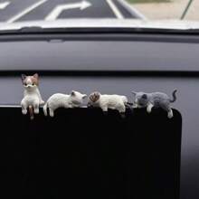 1pc Cute Miniature Cat Decoration Ornament Gifts Birthday Graduation
