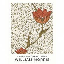 1 件 William Morris 复古花卉花卉展览海报和印刷品帆布画墙艺术画适用于客厅家居装饰无框架 - 彩色 - 查看 13