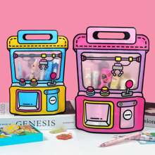 20pcs Portable Small Gift Bags, Cartoon Claw Machine Candy Snack Bags With Transparent Window, Snack Gift Bags For Easter, Wedding, Birthday, Christmas Party Favors, For Mother's Day , Bridesmaid Gifts , Gratuation Gifts , Birthday Gifts,Wedding Gifts,Birthday,Bride,Wedding