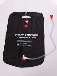 1pc Outdoor Camping Shower Bag, Hot Water Bag, Portable Bathing Rinse Spray Storage Bag