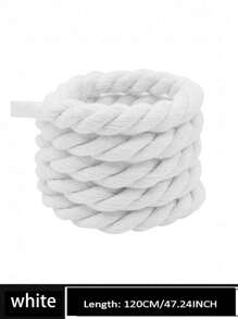 HALF    INSOLE 1 Pair Of Shoelaces With A Width Of 8 Millimeters. These Are Hand-Woven Three-Strand Ropes With Vivid Colors And A Thickened Design. As Decorative Shoelaces, They Add Extra Charm To Your Footwear. For Women Men Sneakers Shoes Men Trainers Running Shoes