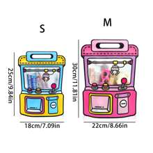 20pcs Portable Small Gift Bags, Cartoon Claw Machine Candy Snack Bags With Transparent Window, Snack Gift Bags For Easter, Wedding, Birthday, Christmas Party Favors, For Mother's Day , Bridesmaid Gifts , Gratuation Gifts , Birthday Gifts,Wedding Gifts,Birthday,Bride,Wedding