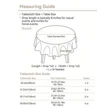 A Jacquard Table Cloth,Dust And Waterproof. Decorate Your Home With Festive Items. Home Decor Textiles