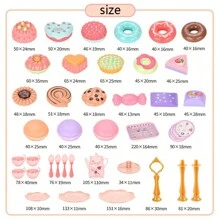 1 Set Girls Afternoon Tea Party Pretend Play Toy, Delicate Teaware Gift Box, Realistic Dessert Cake Set, Christmas Gift For Girls