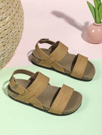 2024 New Unisex Kids Thick-Soled Slide Sandals, Versatile Outdoor Anti-Slip Casual Comfortable Slippers, Summer